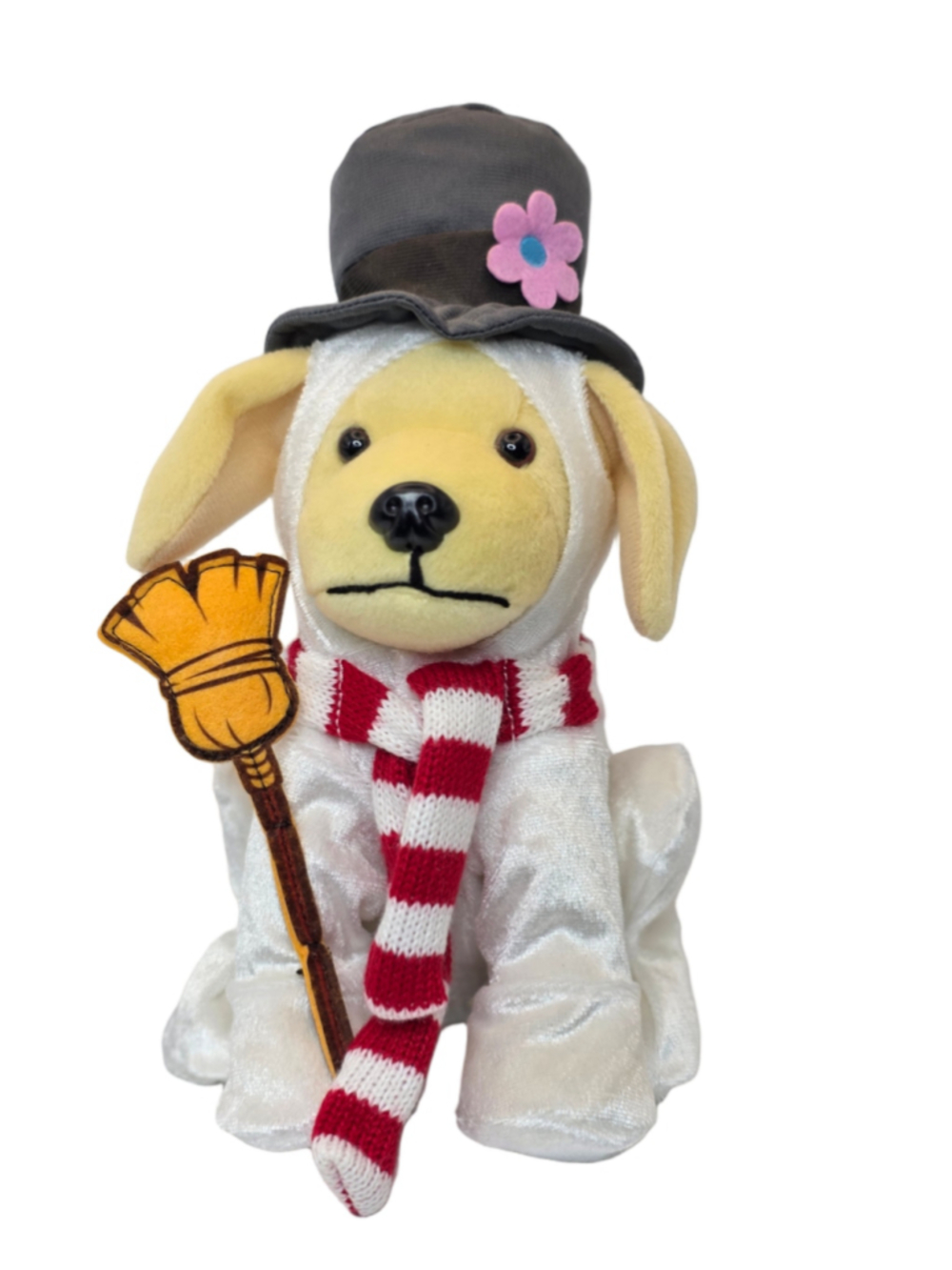 Raising Cane's 2018 Frosty the Snowman Puppy Plush collector's stuffed animal